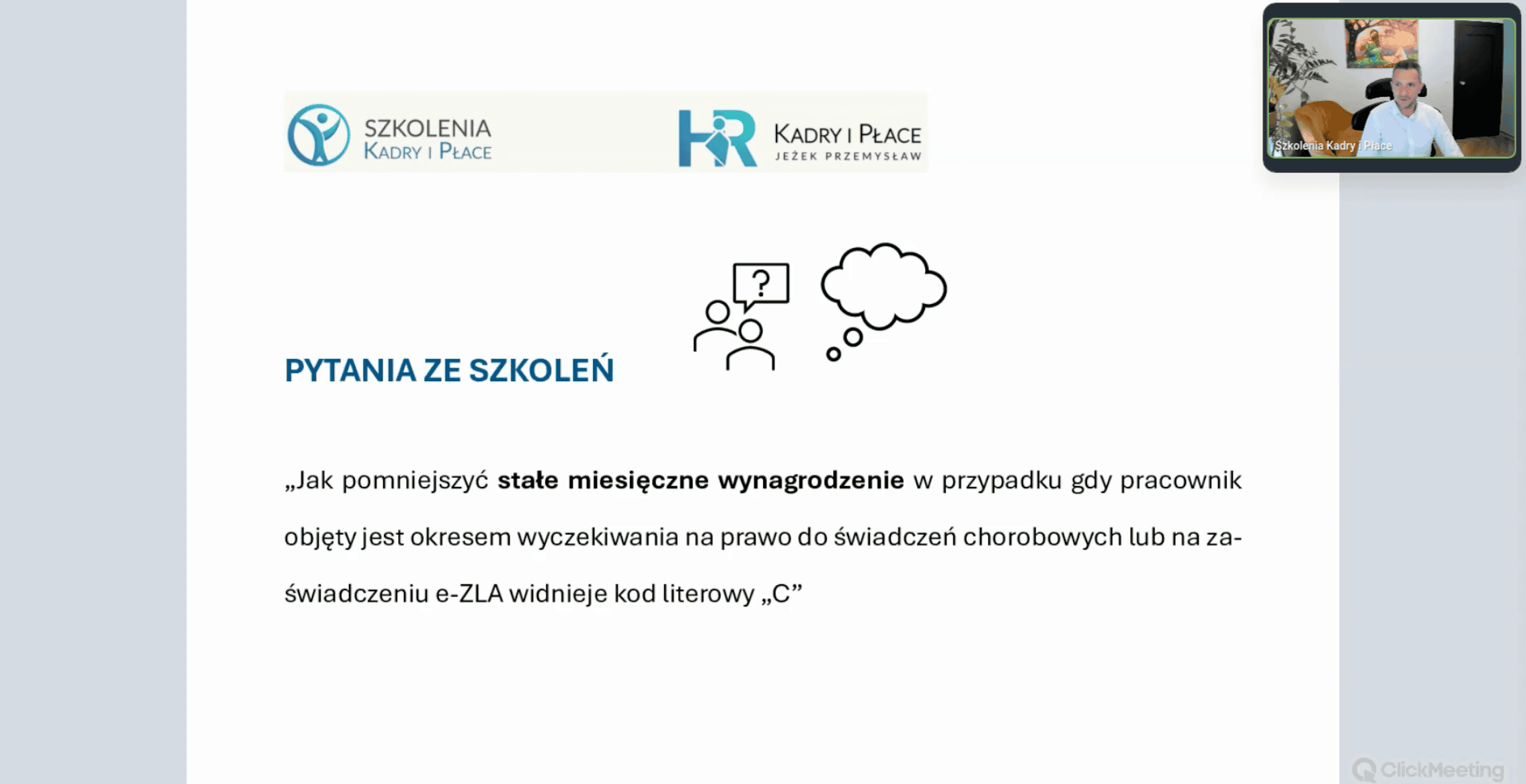 Pomniejszenie wynagrodzenia a okres wyczekiwania i kod C na e-ZLA