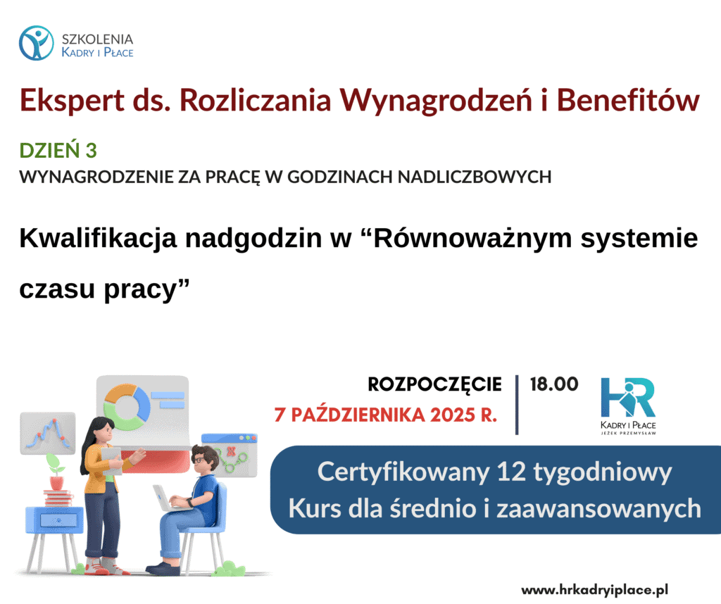 nadgodziny w systemie równoważnym