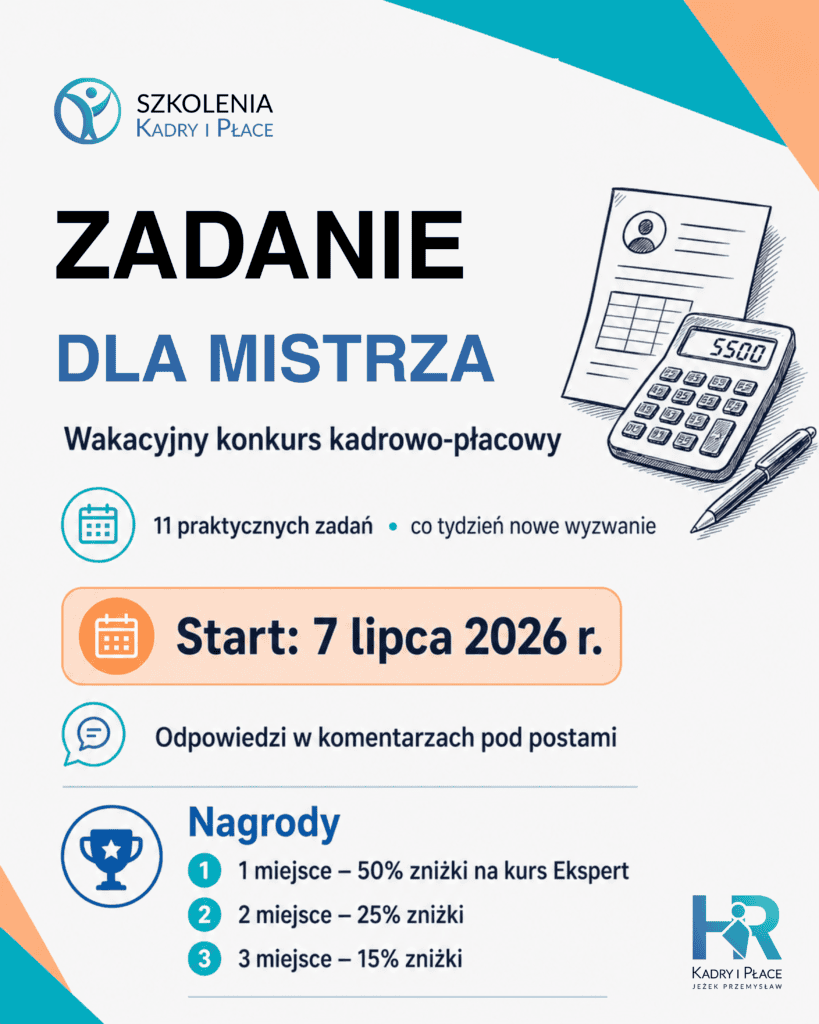 Konkurs Lato 2026 „Zadanie dla Mistrza” pion